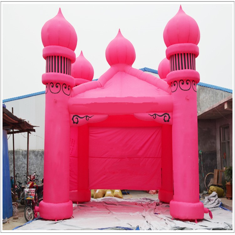 永春粉色帐篷